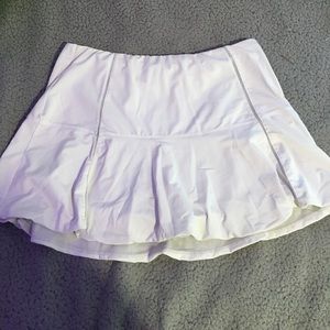 Women’s White Tennis Skirt